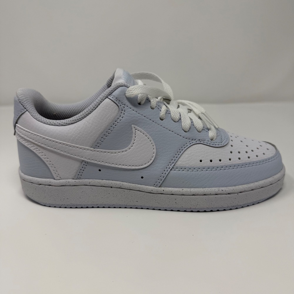 Nike1 Court Vision Low NN White Light Blue Sneakers 5.5W/4M-NWT
